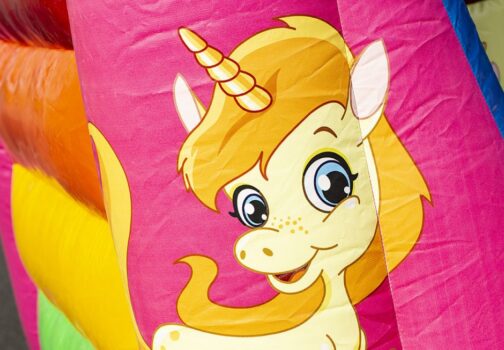Hüpfburg Einhorn (Mini Mini) – Bild 5