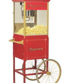 Popcornmaschine Gold Medal Euro Pop 8 oz, inkl. Unterwagen